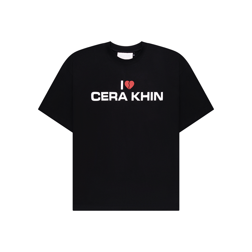 I <3 Cera Khin Black Tee
