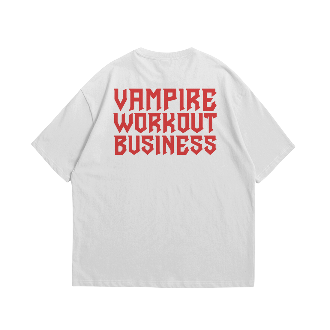 Vampire workout business white/red