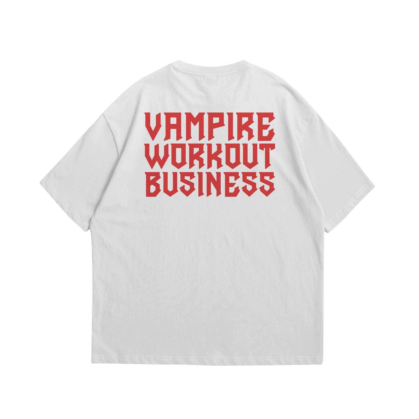 Vampire workout business white/red
